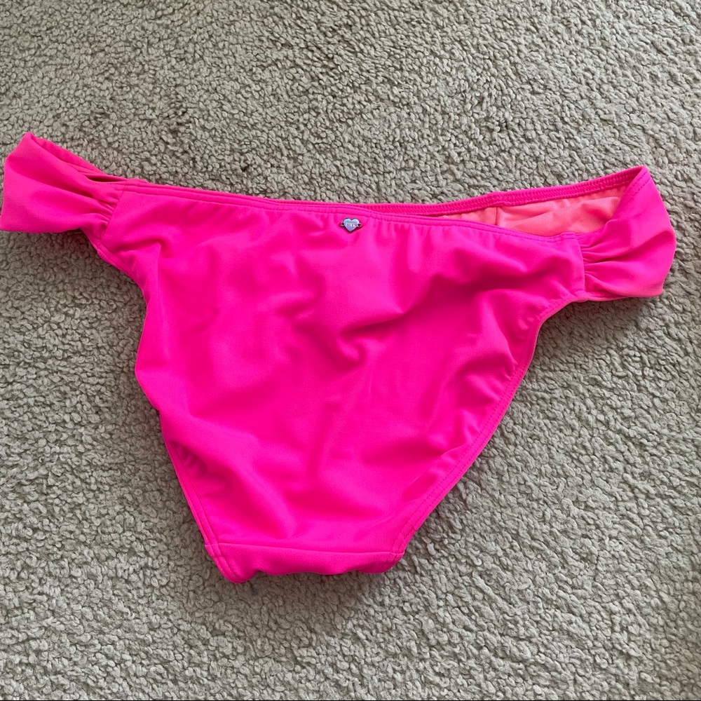 VS PINK Swim Bottoms- Neon Pink